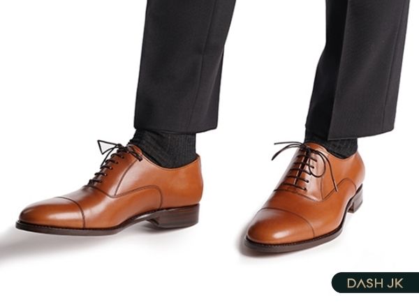 Giày Oxford Cap-toe