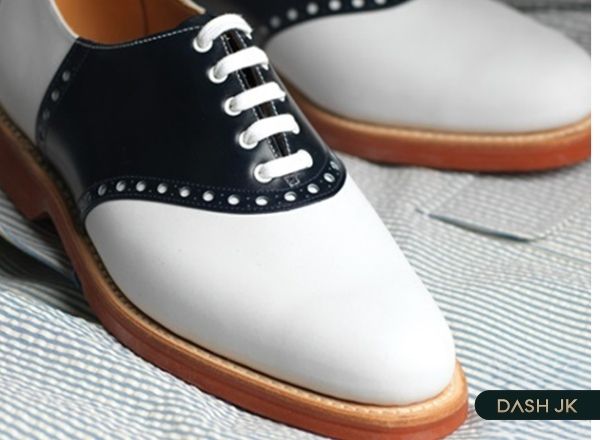 Giày Oxford Saddle