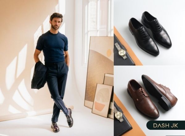 Cách phối đồ với giày oxford và derby