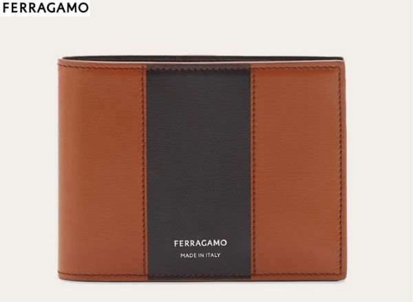Ví da nam xịn Salvatore ferragamo