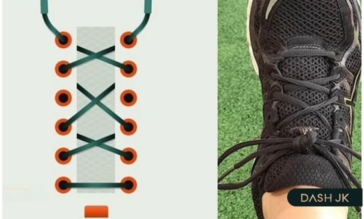 Buộc dây giày Nike Air Force 1 một đầu