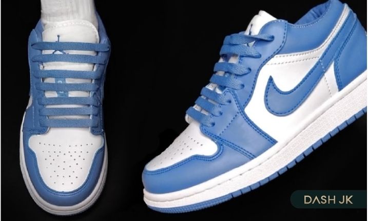 Xỏ dây dây Nike Jordan 1 đơn giản