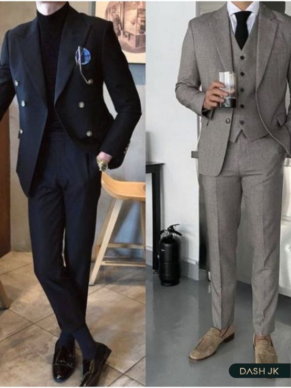 Vest casual lịch lãm cùng giày da sang trọng