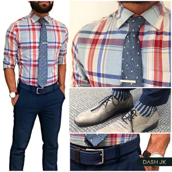 Chọn màu tất cùng màu với thắt lưng