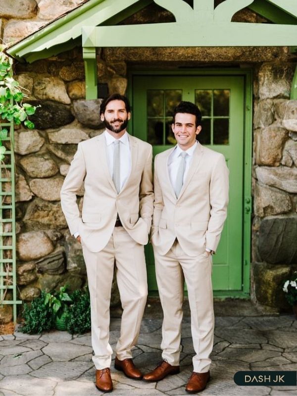 Phối đồ cho chú rể với giày Derby