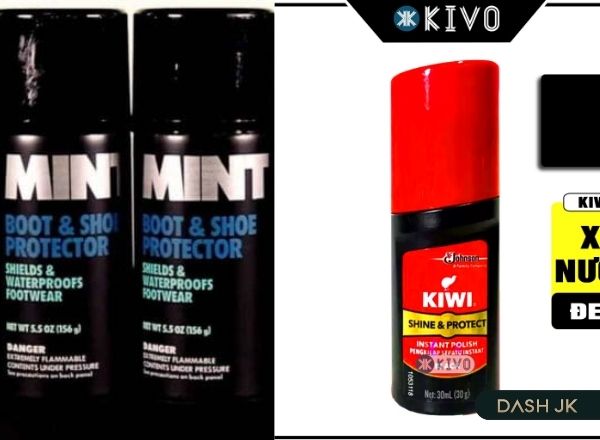 Dung dịch vệ sinh giày da nam KIWI