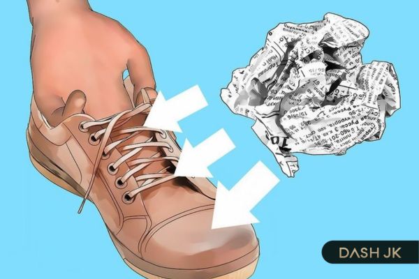 Cách khắc phục khi đi giày rộng chân