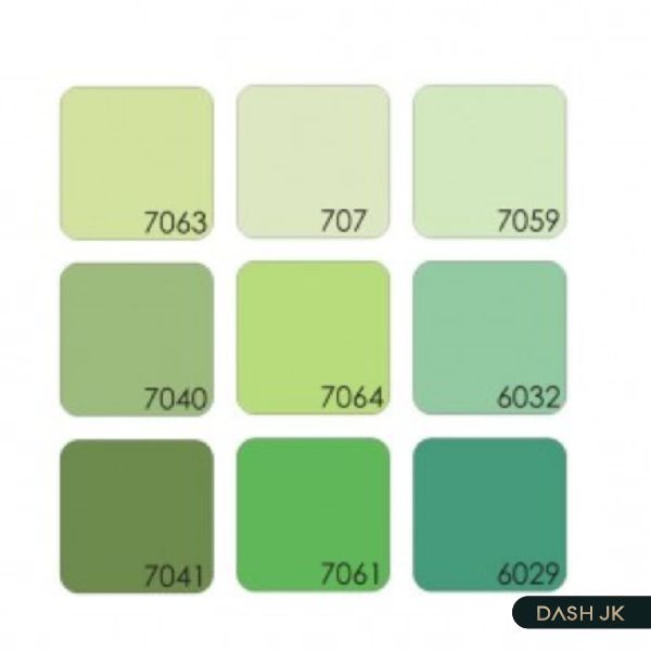 Kết hợp màu xanh cốm theo nguyên tắc màu liền kề