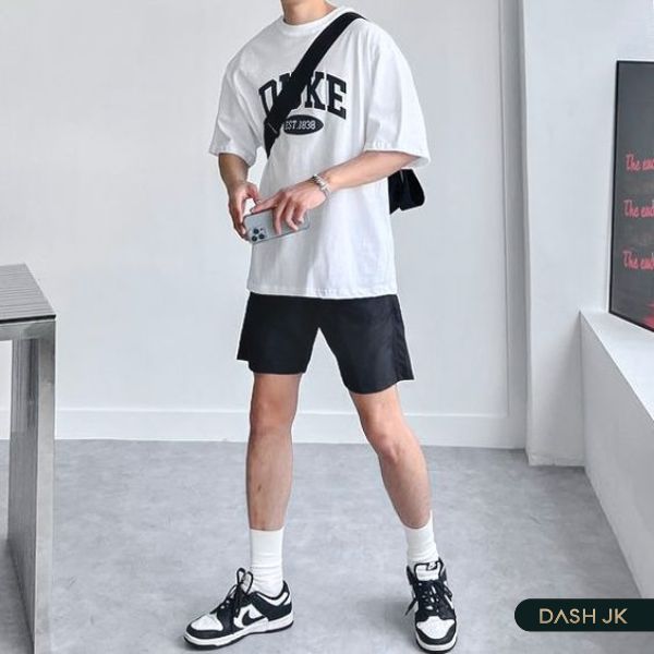 Mix áo phông, quần short