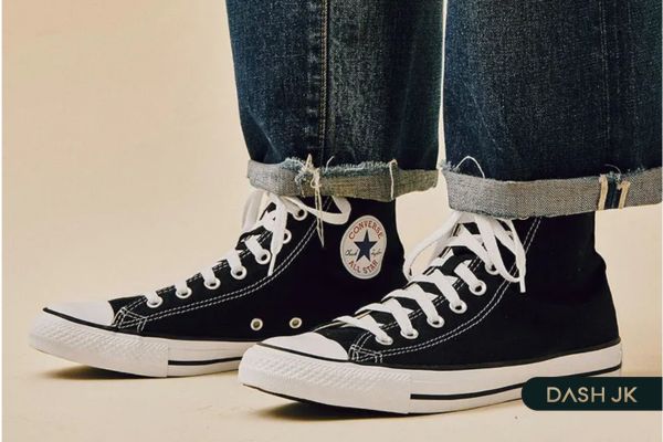 Giày cổ cao Sneaker dáng thể thao đế mềm chống trượt