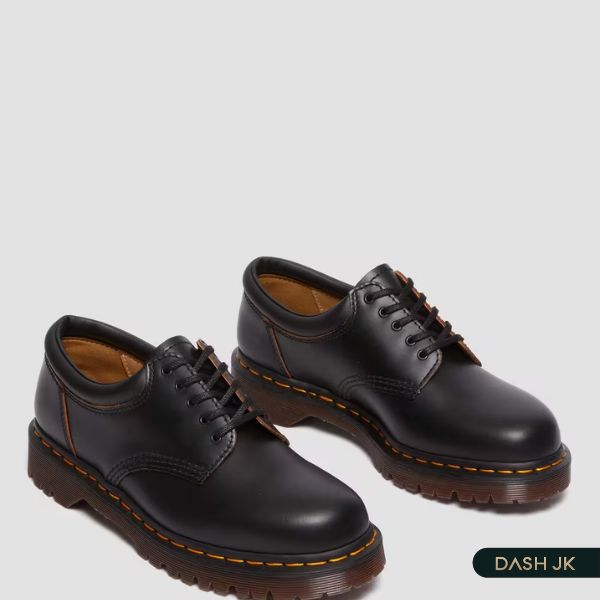 Giày buộc dây da mềm vintage