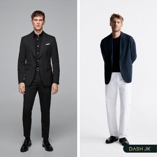 Giày da nam nam công sở phối suit chỉn chu