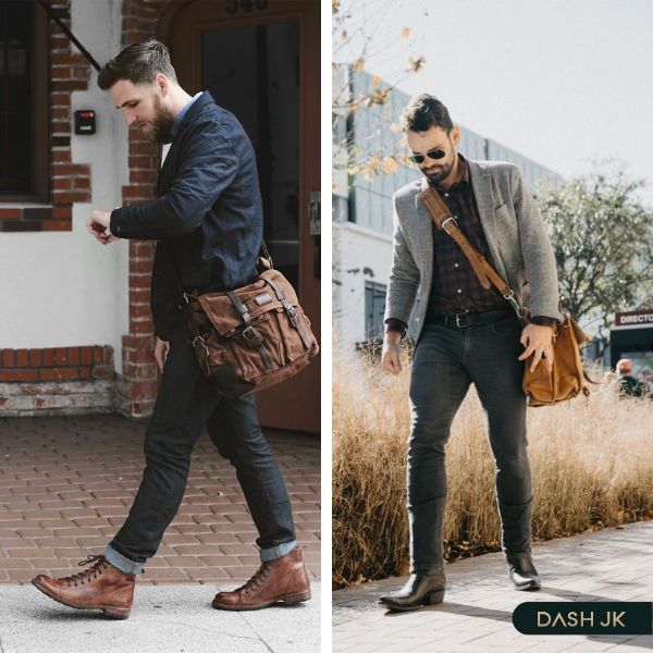 Giày Jodhpur boots cổ lửng tạo outfit Bohemian