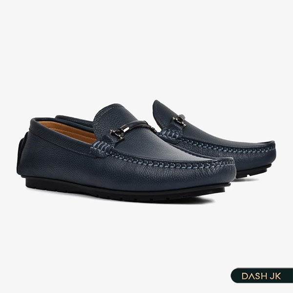 Mẫu giày lười da bò nam Horsebit Moccasin chính hãng Đông Hải