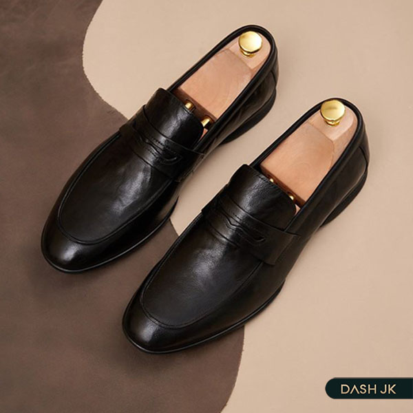 Mẫu giày lười da bò nam Penny Loafer chính hãng LaForce