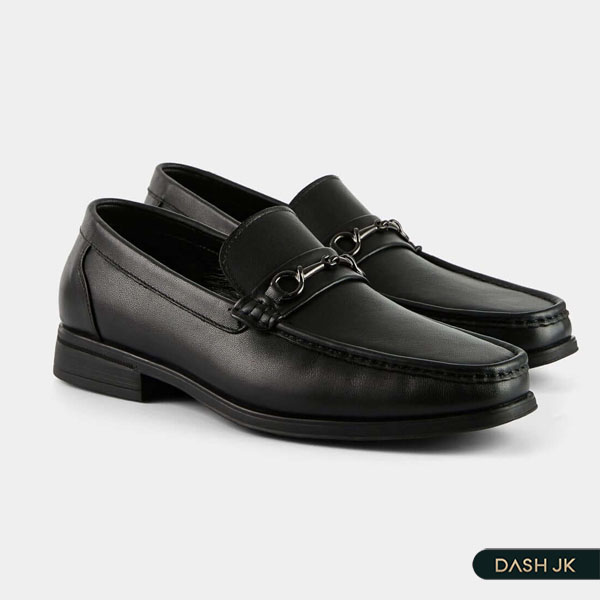 Mẫu giày lười nam tăng chiều cao nhẹ Horsebit Loafer