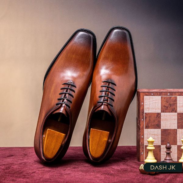 Đôi giày Oxford da bò Ý