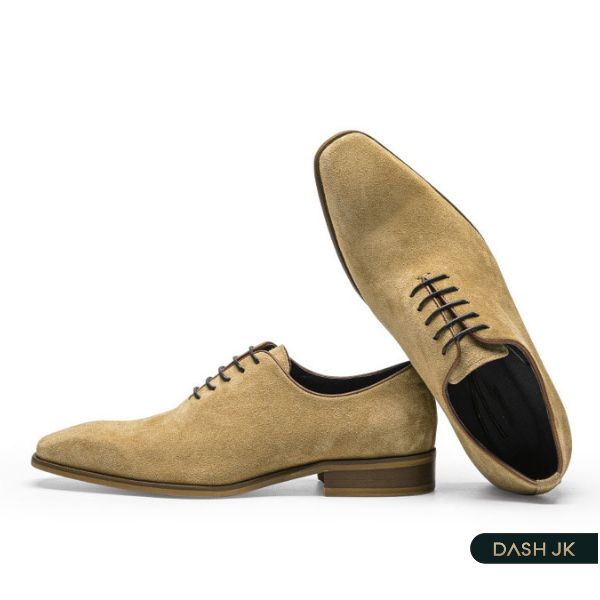 Giày Oxford da lộn trẻ trung và lịch lãm