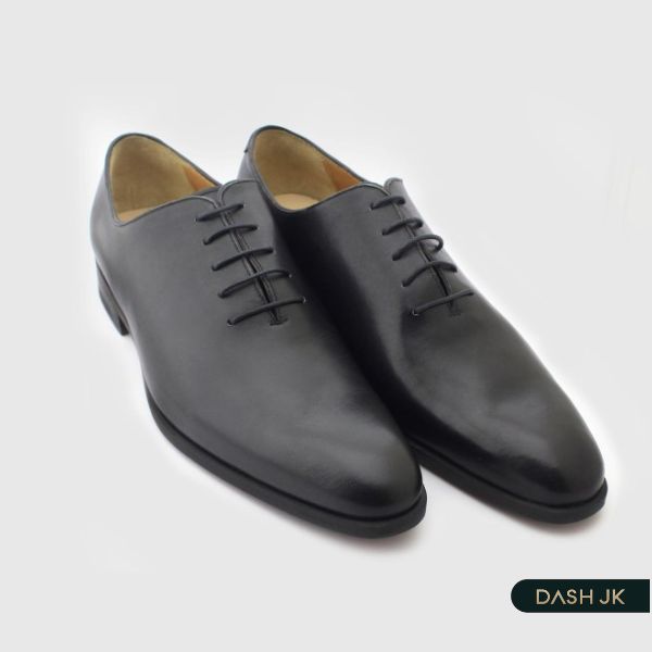 Giày Oxford đen, trơn