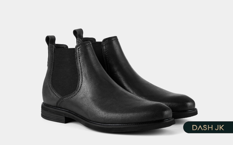 Giày chú rể đẹp, tôn dáng Chelsea Boots không dây linh hoạt
