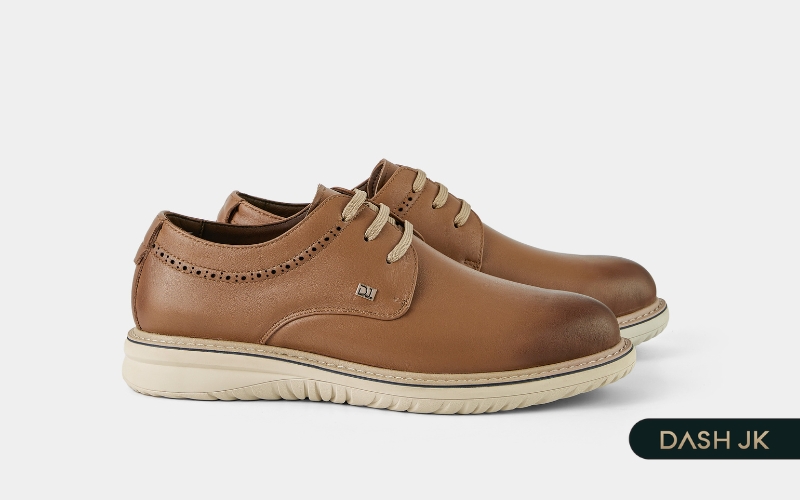 Giày đám cưới nam Sneaker da nâng dáng tinh tế