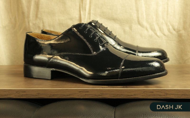 Giày Oxford nam cao cấp da bóng sang trọng cho giám đốc trẻ