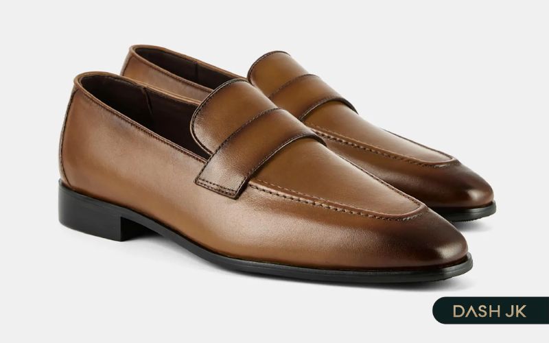 Giày công sở nam Loafer Brilliant mũi vuông