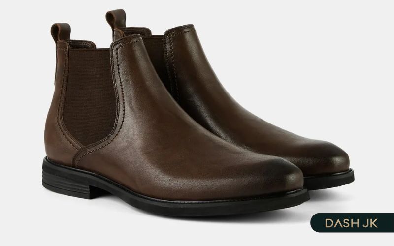 Giày tây nam đẹp Chelsea Boot không dây linh hoạt