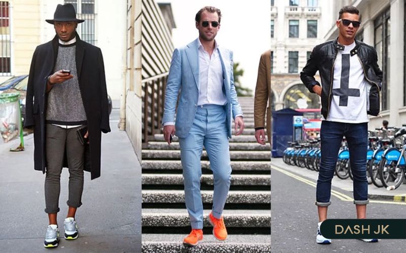 Các nguyên tắc phối đồ với giày sneaker nam không thể bỏ qua