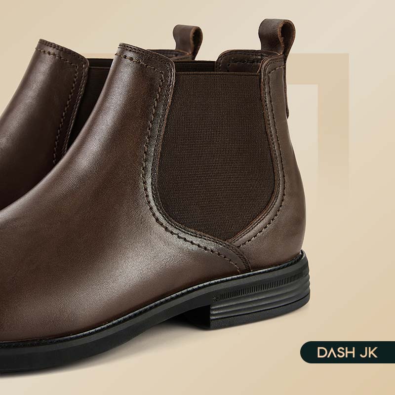 Boots da bò có độ bóng tự nhiên