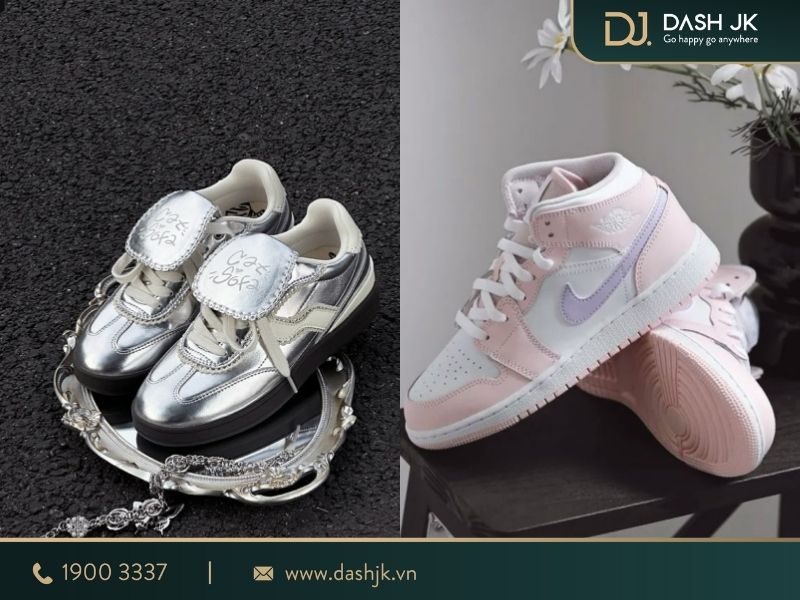 Cách xỏ dây giày Nike