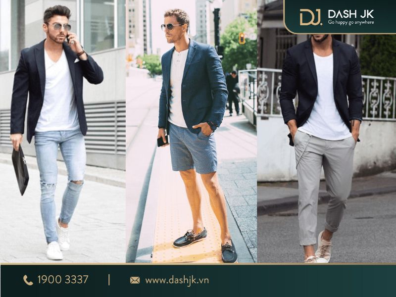 phối đồ giày mọi nam