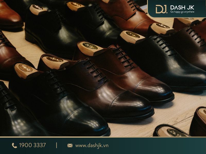 Giày Oxford nam từ chất liệu da cao cấp
