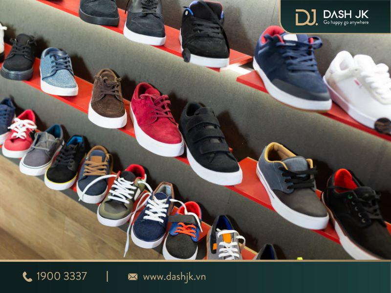 Các shop giày thể thao nam Hà Nội đa dạng mẫu mã