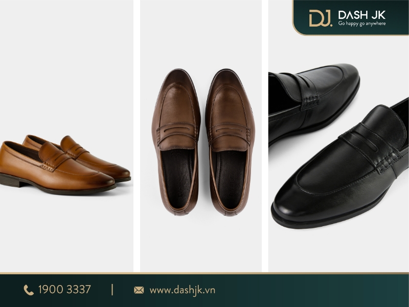 giày penny loafer nam