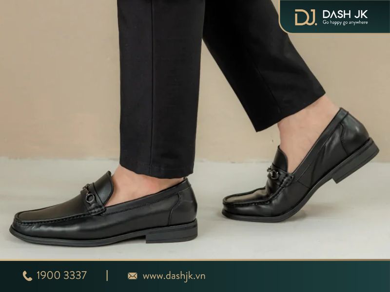 Giày nam hàng hiệu cao cấp từ da bò nhập khẩu Ý DASH JK